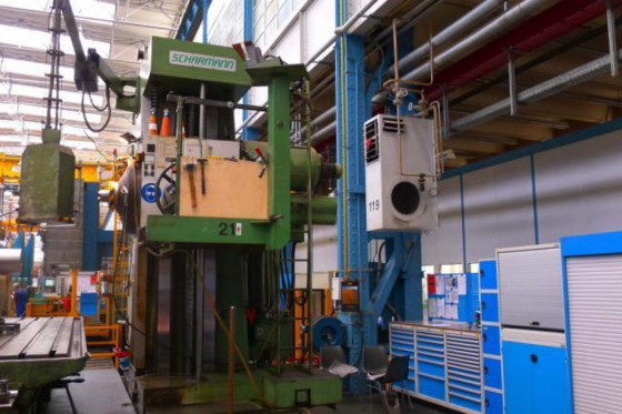 Scharmann WF Opticut  floor borer bohrwerk kotter