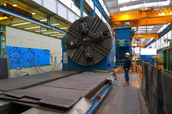 schwerdrehmaschine heavy duty 4 bed way lathe