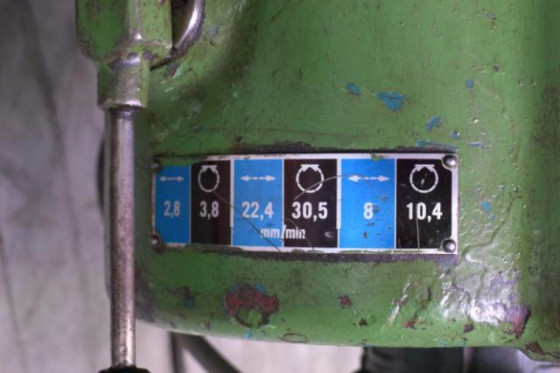 SKODA - Rotary table dreh und verschiebe tisch