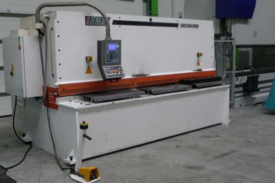 CNC Guillotine / Tafelblechshere Ermaksan schaar Guillotine used ...