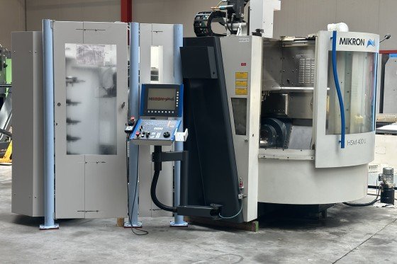 MIKRON - HSM 400 U 5-axis CNC machine (VMC) used | Mach4Metal