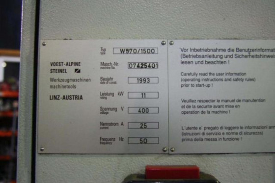 VOESTALPINE - voest alpine LUZ Drehmaschine draaibank lathe