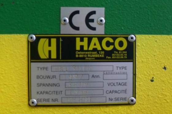 Hydraulic heavy guillotine 16 mm