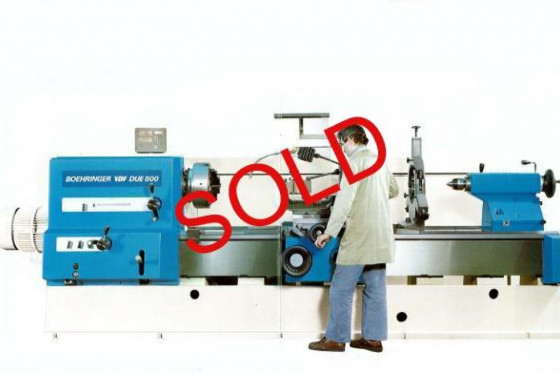 Vdf Boehringer DUE 800 luz drehmaschine draaibank