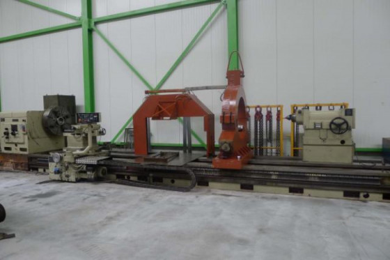 3 bed way lathe rotor lathe 