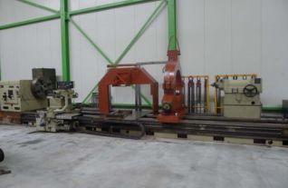 3 bed way lathe rotor lathe 