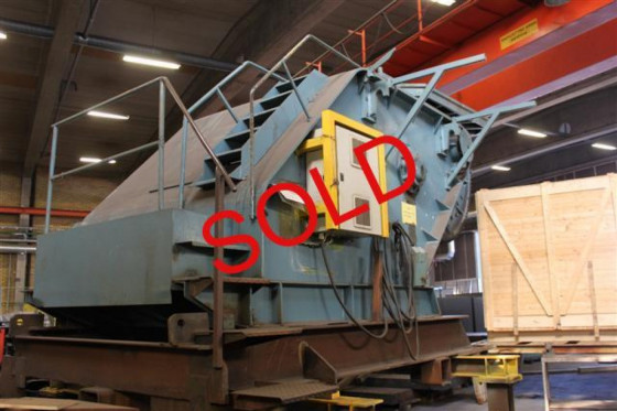 welding manipulator Schweischdrehtisch 30 ton