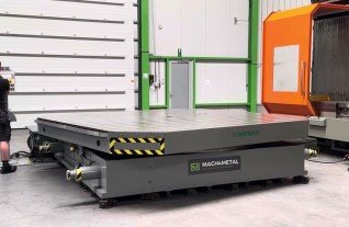 Scharmann TDV 80 rotary table drehtisch MACH4METAL 3500 x 3500 x 80t 2-2 indexing