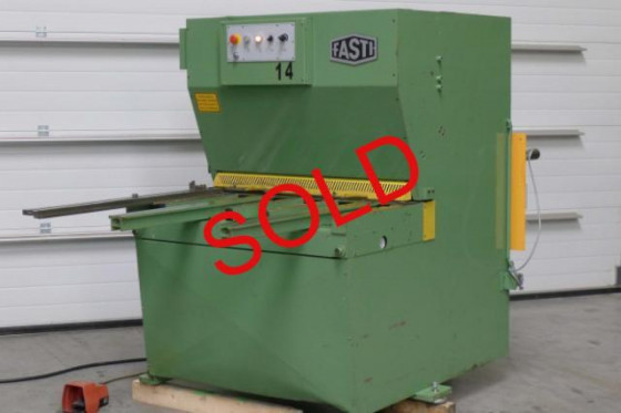 FASTI - hydraulische tafelshere fasti guillotine