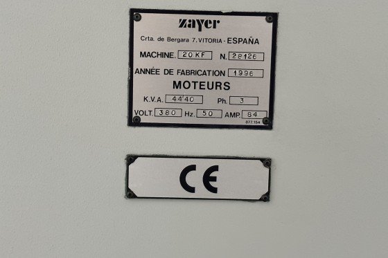 ZAYER - 20 KF 3000