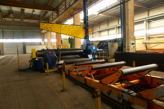 HAEUSLER - VRM HY 4 roll plate bender used | Mach4Metal