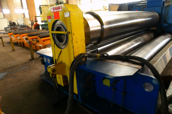 HAEUSLER - VRM HY 4 roll plate bender used | Mach4Metal