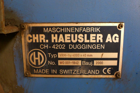 HAEUSLER - VRM HY