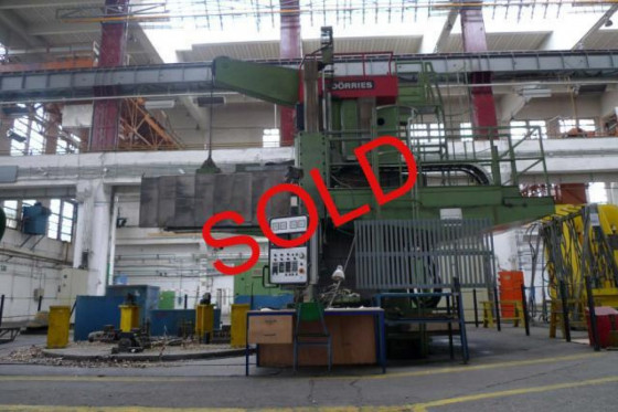 CNC vertical borer singel column dorries