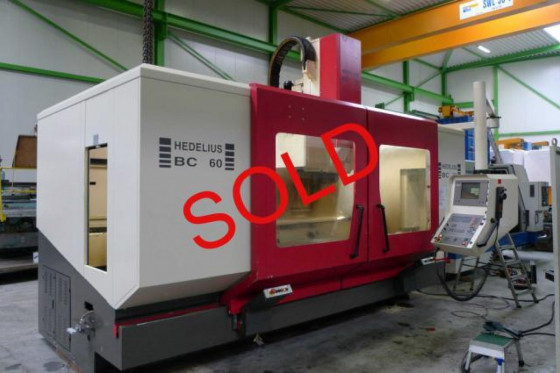Hedelius  BC 60 Vertical machine center VMC
