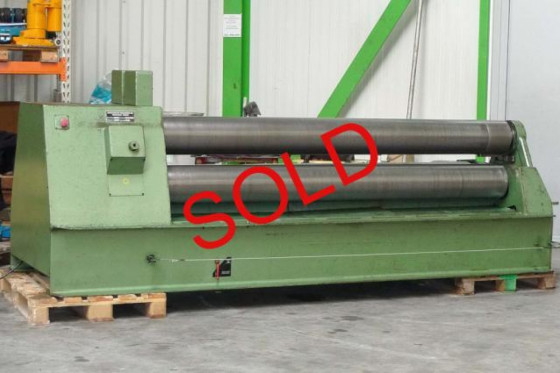 Roundo 3 roll plate bender blechrundbiege