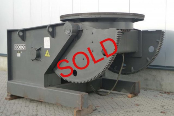 Bode Welding maniupulator schweisch drehtisch