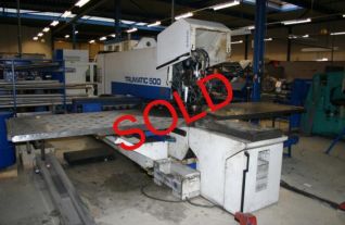 Trumpf Tc 500 Trumagraph Stanz Nibbel Maschine