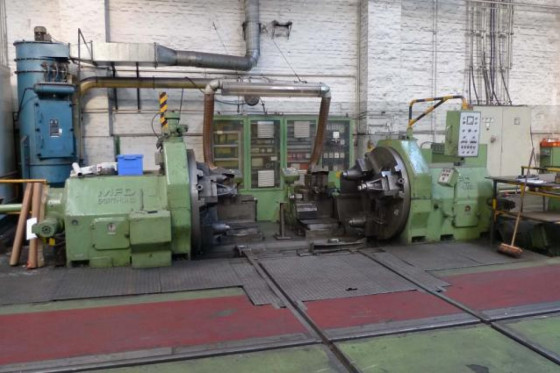 wheel lathe Radsatz drehmaschinen  mfd hoesch 