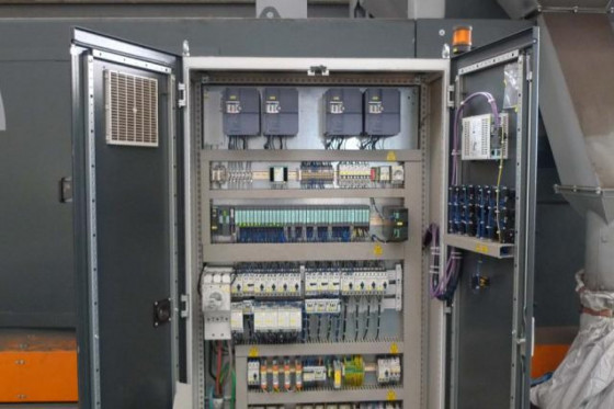 GIETART - Shot blasting line / Sandstrahlanlage