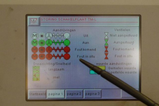 GIETART - Shot blasting line / Sandstrahlanlage