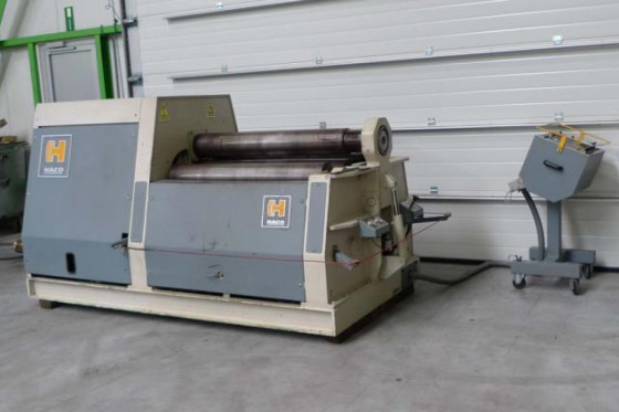 HACO - CNC 4 roll plate bender / blechrundbiege