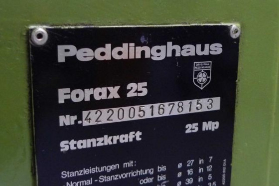 PEDDINGHAUS - Cap. 27 x 7 mm