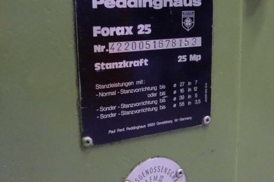 PEDDINGHAUS - Cap. 27 x 7 mm
