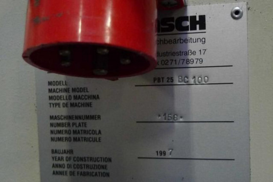 PBT - pbt 25 Profile bending machine used | Mach4Metal