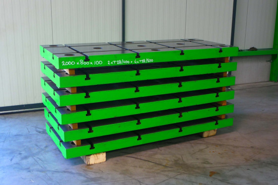 (18x) Floorplates 2000 x 800 x 100 mm