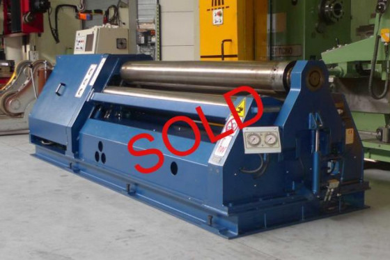 blechrundbiege plaatwals platebender Faccin