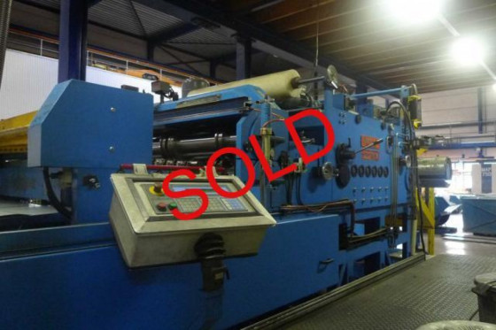 CNC jorns slitting decoiler recoiler straightenin