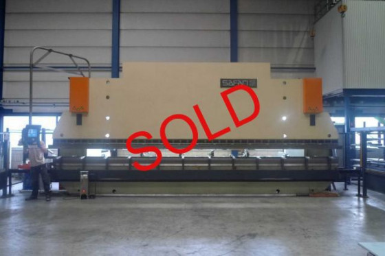 Safan plcs 8000 x 320 tons abkantpresse ts2 kanten