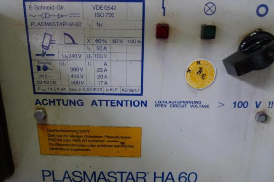 MESSER GRIESHEIM - Messer Griesheim plasmastar HA 60 plasma snijder