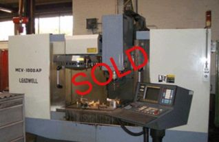 Leadwell mcv 1000 bewerkingscentrum with Fanuc OM