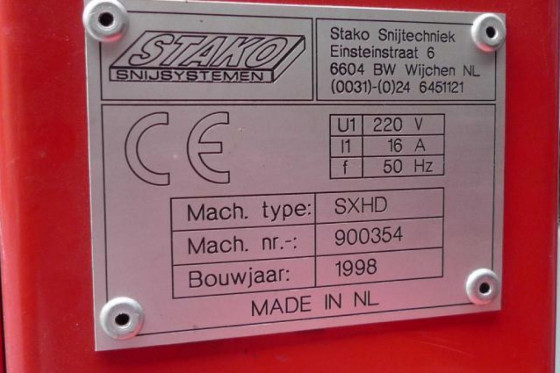 STAKO -  stako cutting machine