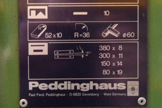 PEDDINGHAUS - ironworker
