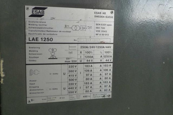 ESAB - Welding tower / Boom