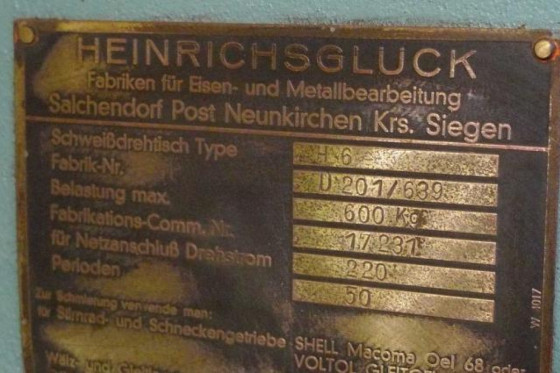 HEINRICHSGLUECK - lasmanupulator