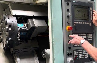 Gildemeister CTX 310 revolver rotation MACH4METAL Siemens 840D Power-Line