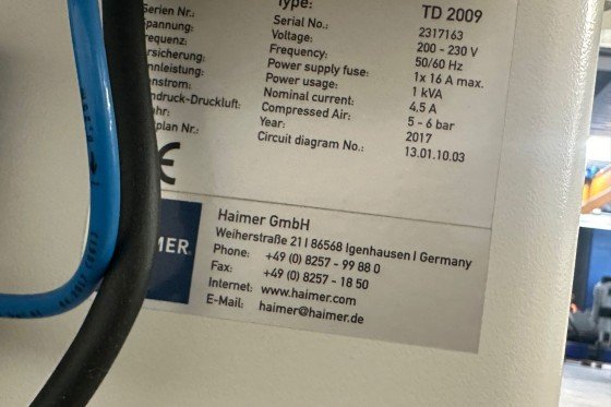 HAIMER - TD 2009