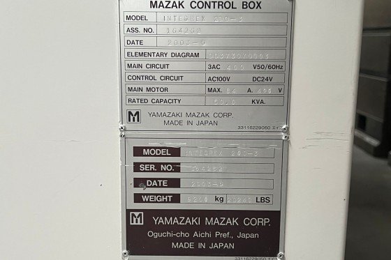 MAZAK - INTEGREX 200-3