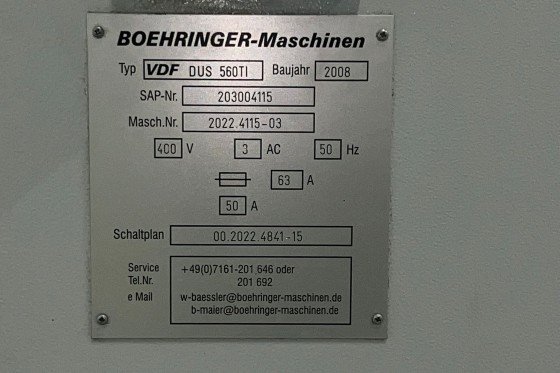 BOEHRINGER - DUS 560 Ti
