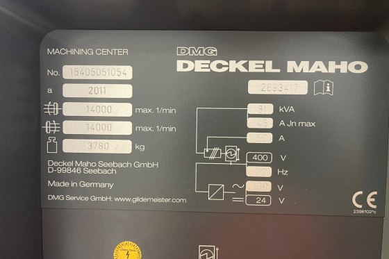 DMG MORI - DMC 635 V