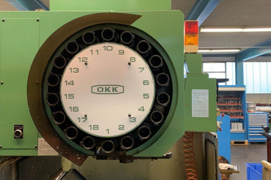 OKK - PCV-40 3-axis CNC machine (VMC) used | Mach4Metal