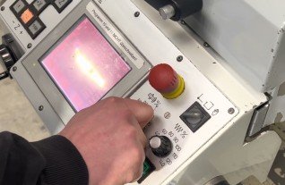 GDW 300C CNC Lathe ergo contoured precision engine lathe fanuc quick turn MACH4METAL 6954 2-2 weiler
