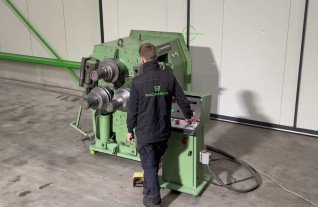 COMAC 3025 CN Section bender profile bender MACH4METAL 6953 1-2  Ø 114,3 x 3,6 x Ø 1000 mm