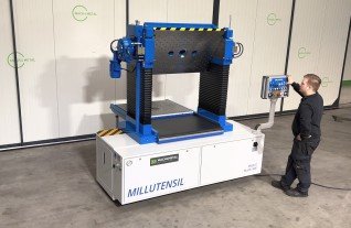 MILLUTENSIL BV 26 C - Die spotting press 900 x 750 x 30 T 1-3 6887