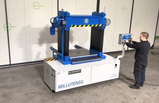 MILLUTENSIL BV 26 C - Die spotting press 900 x 750 x 30 T 3-3 6887