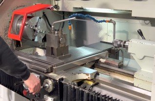 XYZ ProTurn 410 cycle cycles turning lathe zyklengesteurte MACH4METAL 6848 2-2